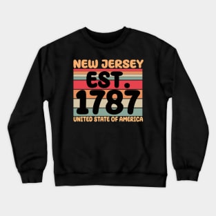 New Jersey 1787 Crewneck Sweatshirt